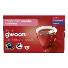 g'woon Thee Rode Vruchten Variatie 20 x