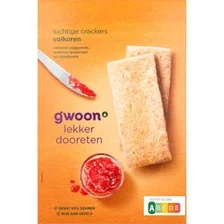 g'woon Luchtige Crackers Volkoren