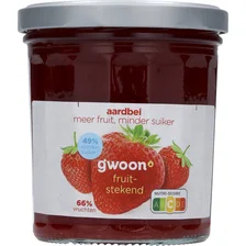 g'woon Fruitspread Aardbeien