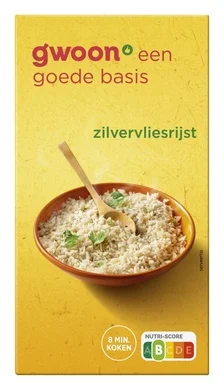 g'woon Zilvervliesrijst