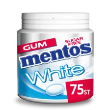 Mentos Chewing Gum White Sweet Mint Sugar Free