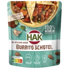 Hak burrito schotel