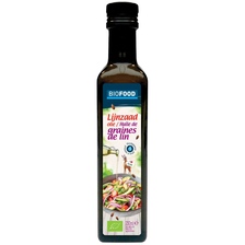 Biofood lijnzaadolie koud geperst