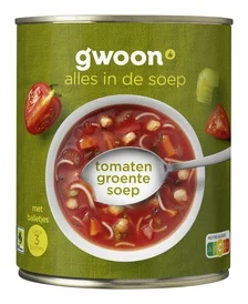 g'woon Tomaten Groentesoep met Balletjes