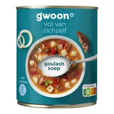 g'woon Goulashsoep met Rundvlees