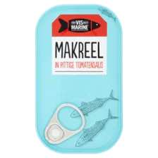Vis Marine Makreel in Pittige Tomatensaus