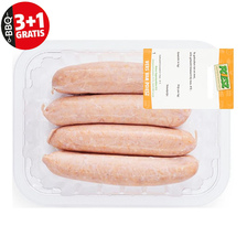 BBQ worsten naturel 4 stuks