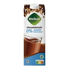 Melkan Chocolademelk 0% Suiker Toegevoegd