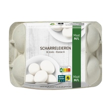 Eieren M/L - 6 stuks