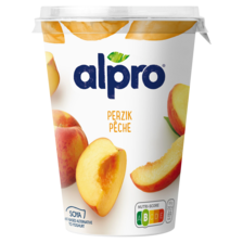 Alpro Variatie op Yoghurt Perzik