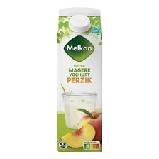 Melkan Verse Magere Yoghurt Perzik