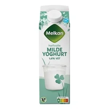 Melkan Halfvolle Milde Yoghurt 1,6% Vet