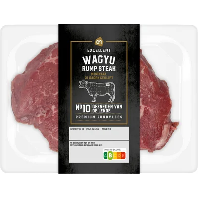 AH Excellent Wagyu rump steak