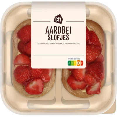 AH Aardbei slofjes