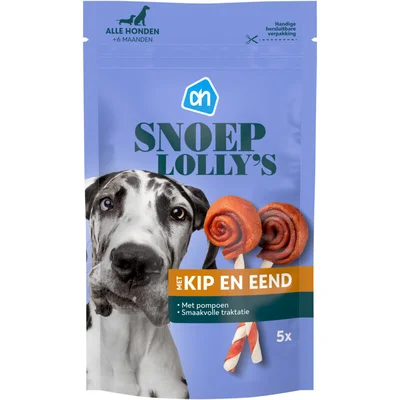 AH Snoeplolly's met kip en eend