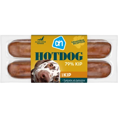 AH Hotdog met kip
