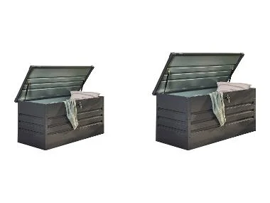 HOME DELUXE Metalen opbergbox tuin Megabox