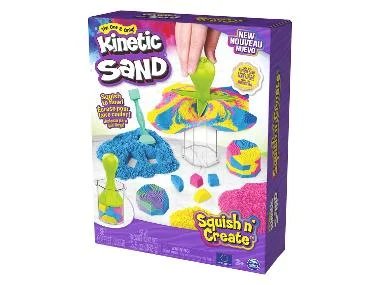 Kinetic Sand Squish N' Create speelset