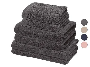 LIVARNO® Handdoekenset 6-delig
