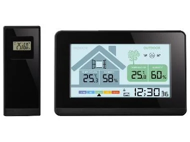 LIVARNO® Radiogestuurd weerstation met ventilatieadvies