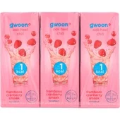 G'Woon g'woon frisse fruitdrank framboos cranberry 1kcal 6x200ml
