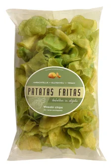 Ambachtelijke chips Wasabi