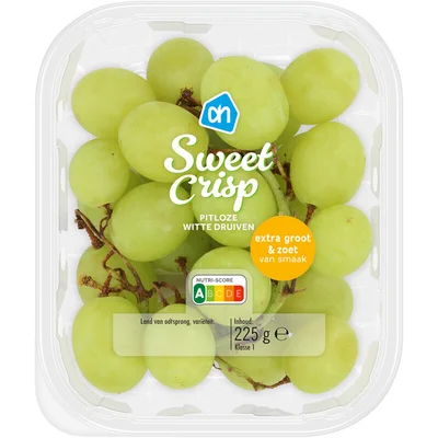 AH Sweet crisp pitloze witte druiven