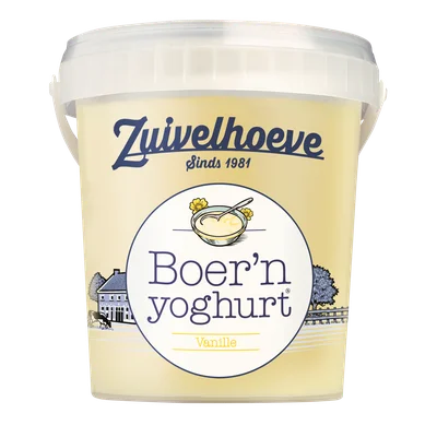 Zuivelhoeve Boern yoghurt vanille
