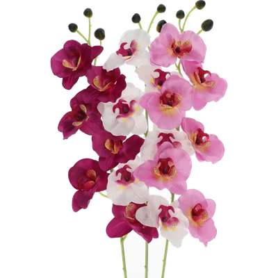 Kunstbloem orchidee 78cm