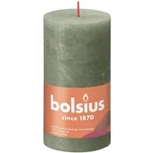 Bolsius stompkaars fresh olive groot