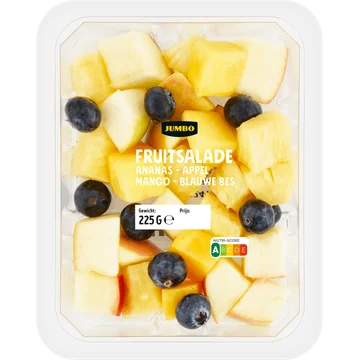 Jumbo Fruitsalade Ananas - Appel Mango - Blauwe Bes 225 g