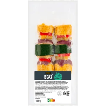 Jumbo BBQ Groentespiezen 450 g