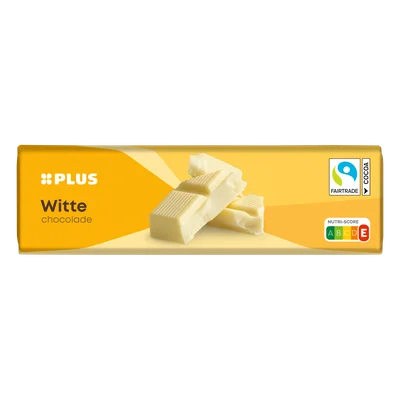 PLUS Chocolade reep wit