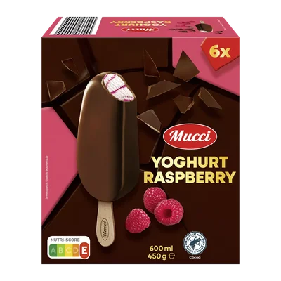 Mucci Yoghurt framboos ijs