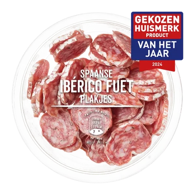Ibérico fuetplakjes