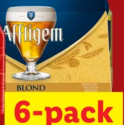 AMSTEL pils of AFFLIGEM Blond