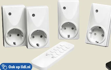 TRONIC Stopcontacten met afstandsbediening
