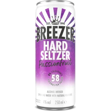 Breezer Hardselzer Passionfruit 250ML