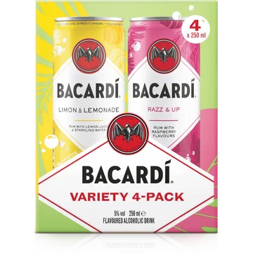Bacardi Multipack 4x250ML