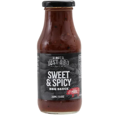 Not Just BBQ BBQ marinade and sauce sweet & spicy