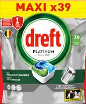 DREFT all-in-1 platinum capsules