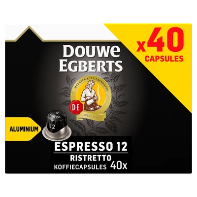 Douwe Egberts Espresso 12 Ristretto 40 capsules (40 st)
