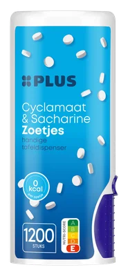 PLUS Stevia zoetjes (1200 st)
