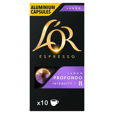 L'Or Lungo profondo koffiecups Doos 10 st (10 st)