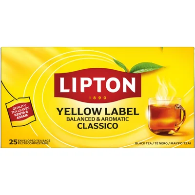 Lipton Yellow label (25 st)