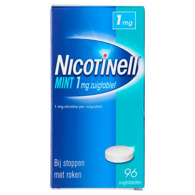 Nicotinell Nicotine zuigtabletten mint 1mg (96 st)