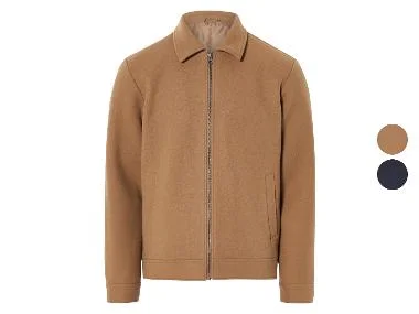 LIVERGY® Heren jas wollen look