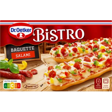 Dr. Oetker Bistro classique baguette salami 2 x 125 g