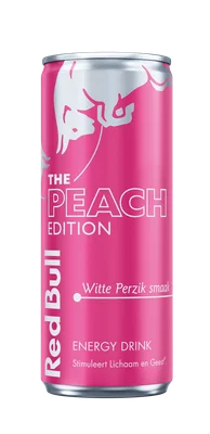 Red Bull Energy drink white peach