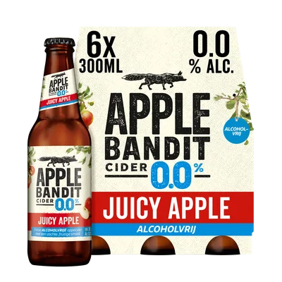 Apple Bandit Cider Juicy Apple 0.0